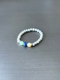 White Feldspar Chakra Bracelet