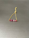 Pink Crystal Bolo