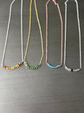 Crystal Bar Necklace